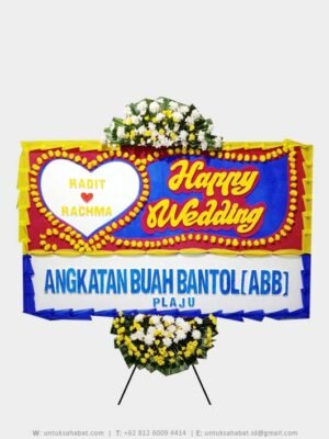 Karangan Bunga Wedding 05