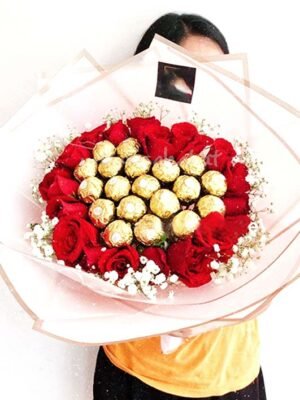 Forrero Rocher with Rose