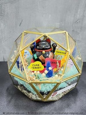 Black Cat Flower Dome