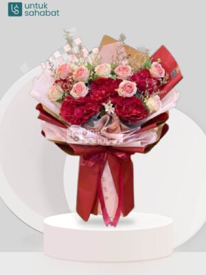 Buket Bunga Padang 12