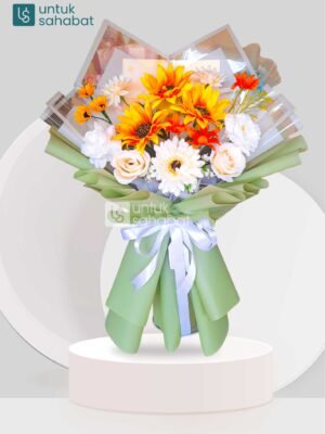 Bunga Buket Batang 16