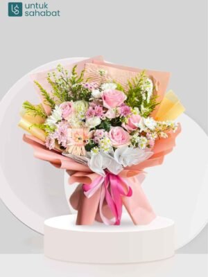 Bunga Buket Kuningan 02