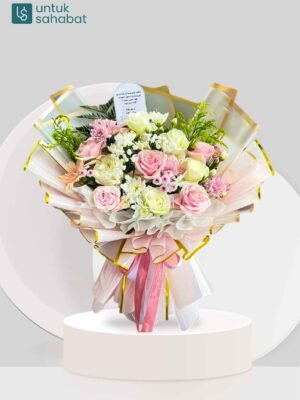 Bunga Buket Kuningan 03