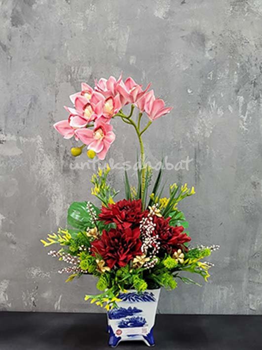 Artificial Catalya & Dahlia CNY