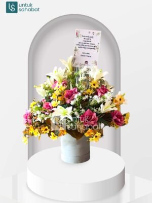 Bunga Meja Artificial Ogan Ulu 10