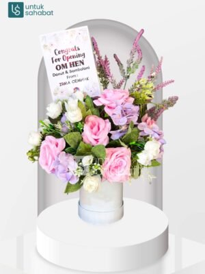 Bunga Meja Artificial Ogan Ulu 6