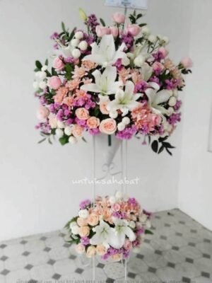 Duo Pink Standing Flower