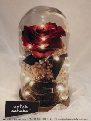 Forever Rose Flower Dome