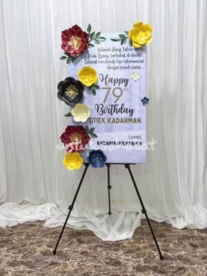 Happy Birthday Paper Board Jakarta