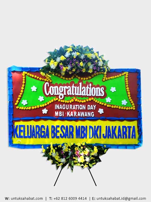 Karangan Bunga Congratulation Karawang 13