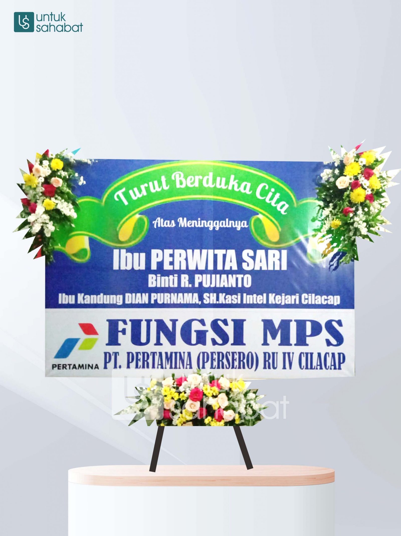 Karangan Bunga Dukacita Blitar 05