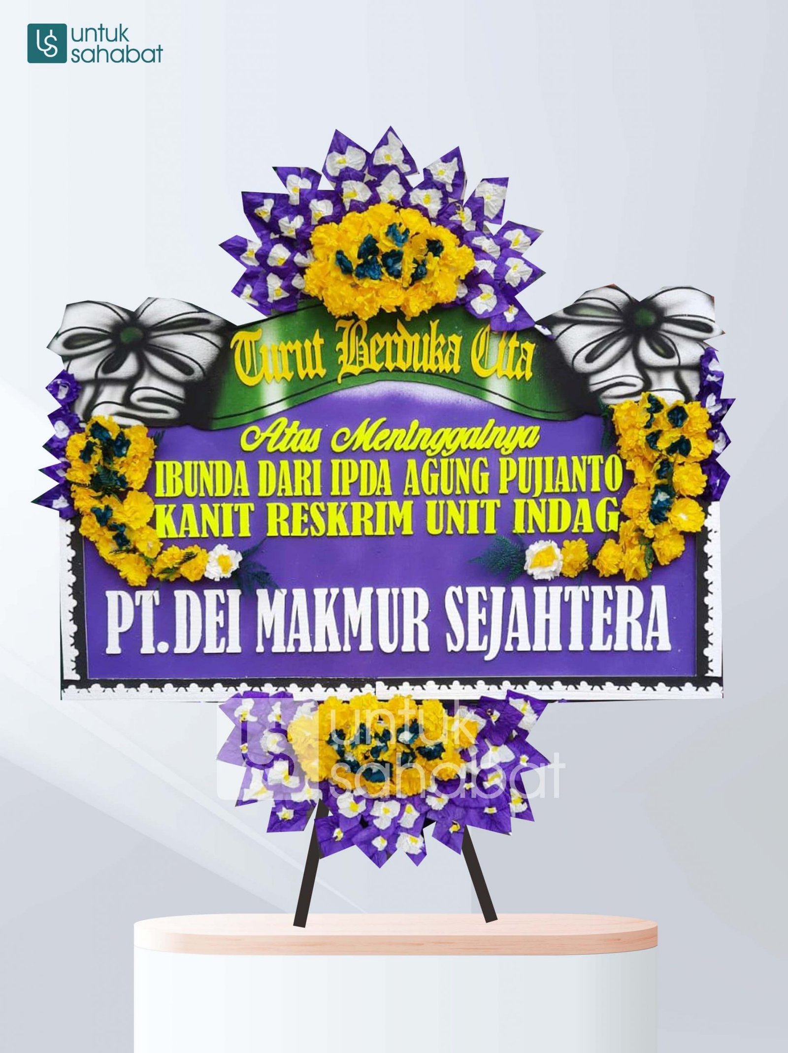 Karangan Bunga Dukacita Blora 04