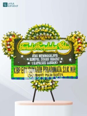 Karangan Bunga Dukacita Cempaka Putih