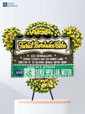 Karangan Bunga Dukacita Gambir