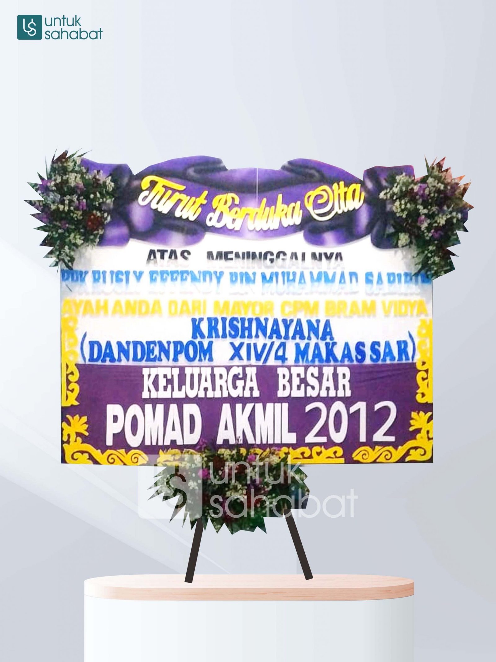 Karangan Bunga Dukacita Jombang 06