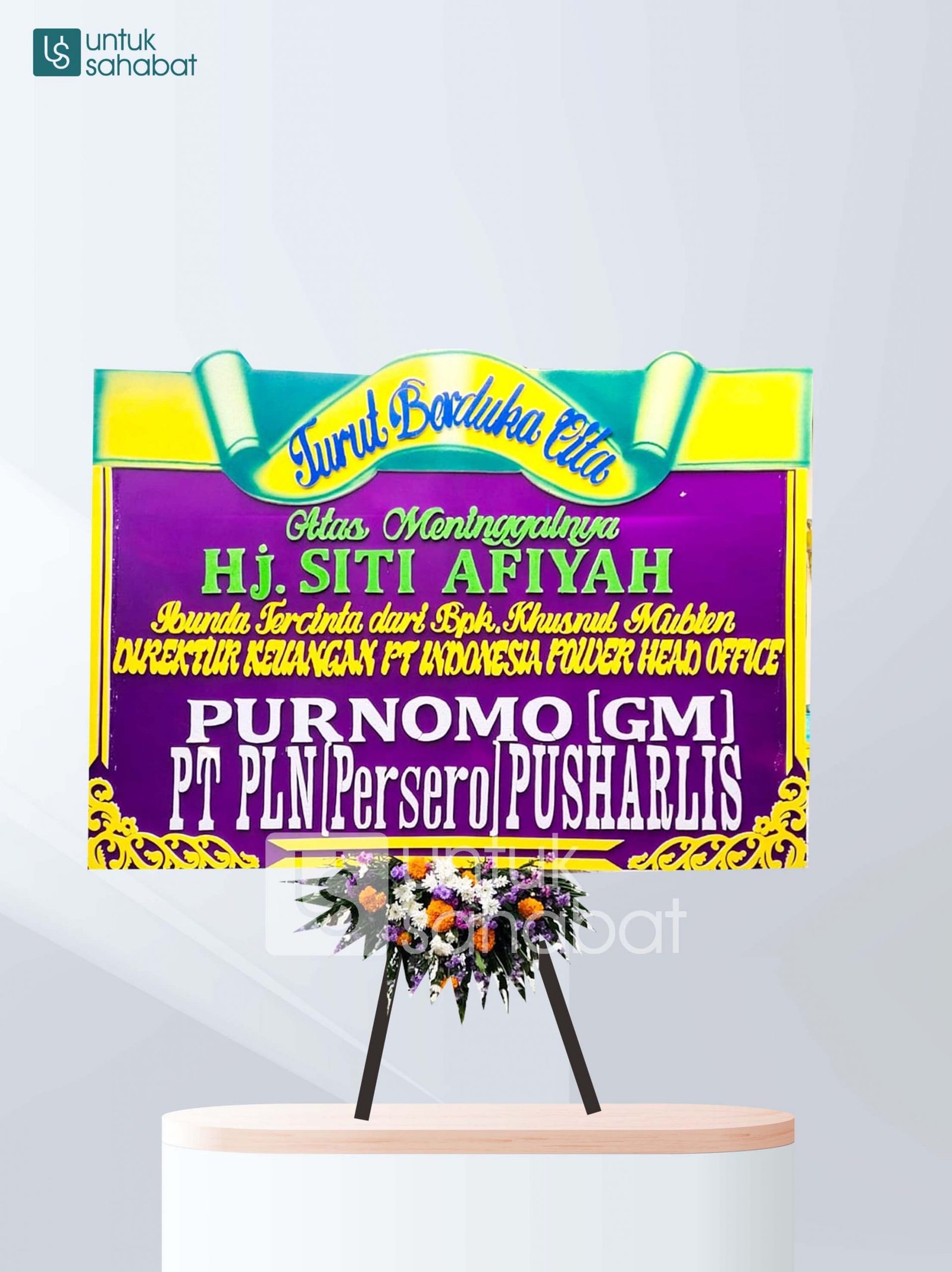 Karangan Bunga Dukacita Kediri 02