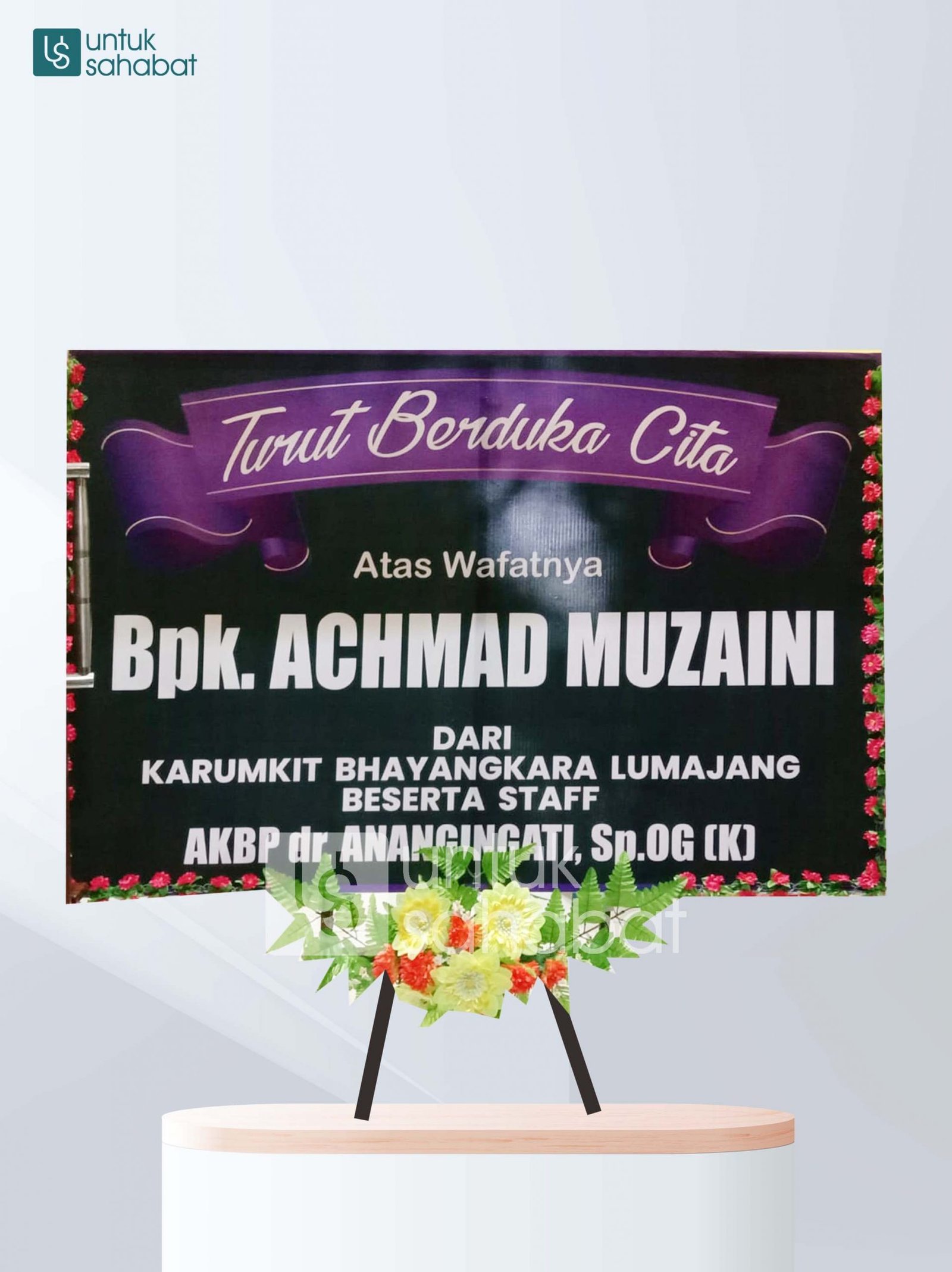 Karangan Bunga Dukacita Lumajang 01