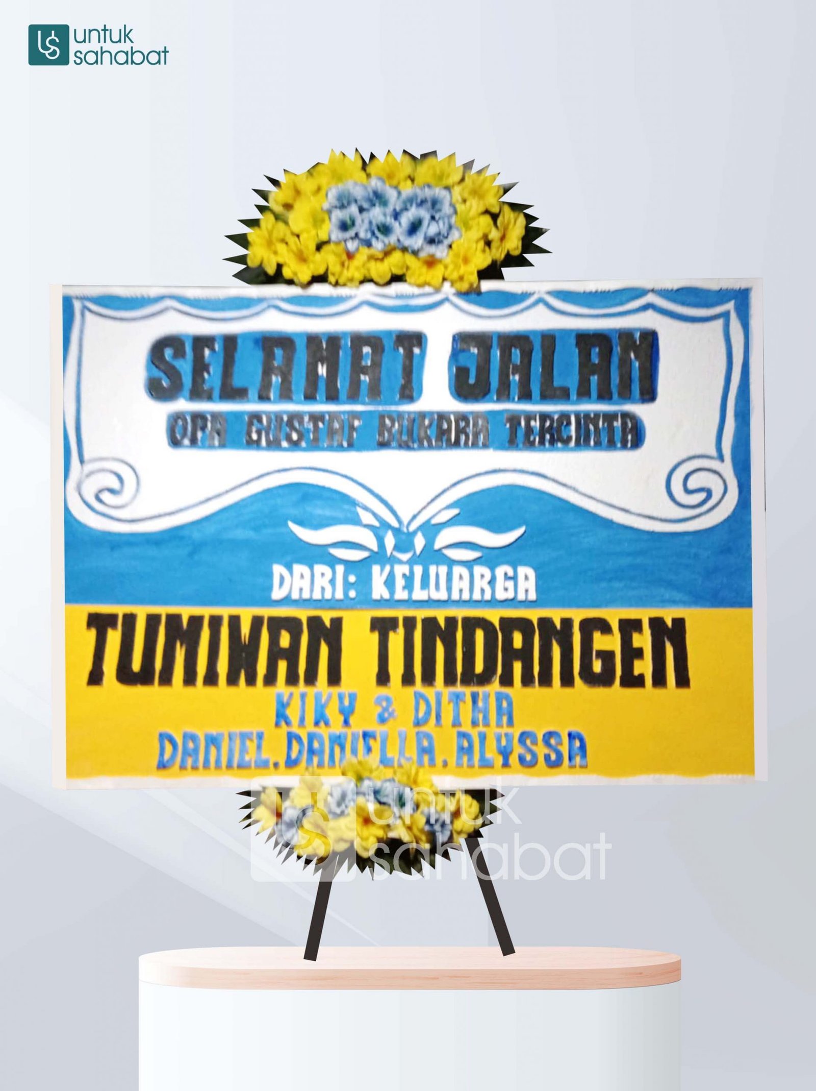 Karangan Bunga Dukacita Manado 04