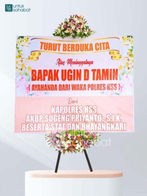 Karangan Bunga Dukacita Palangkaraya 01