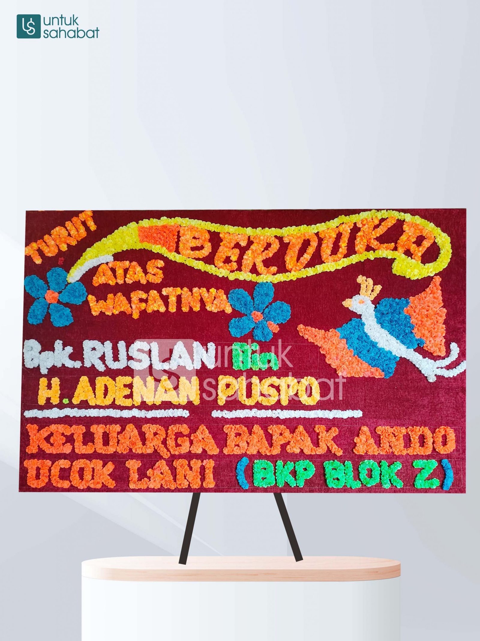 Karangan Bunga Dukacita Palembang 01