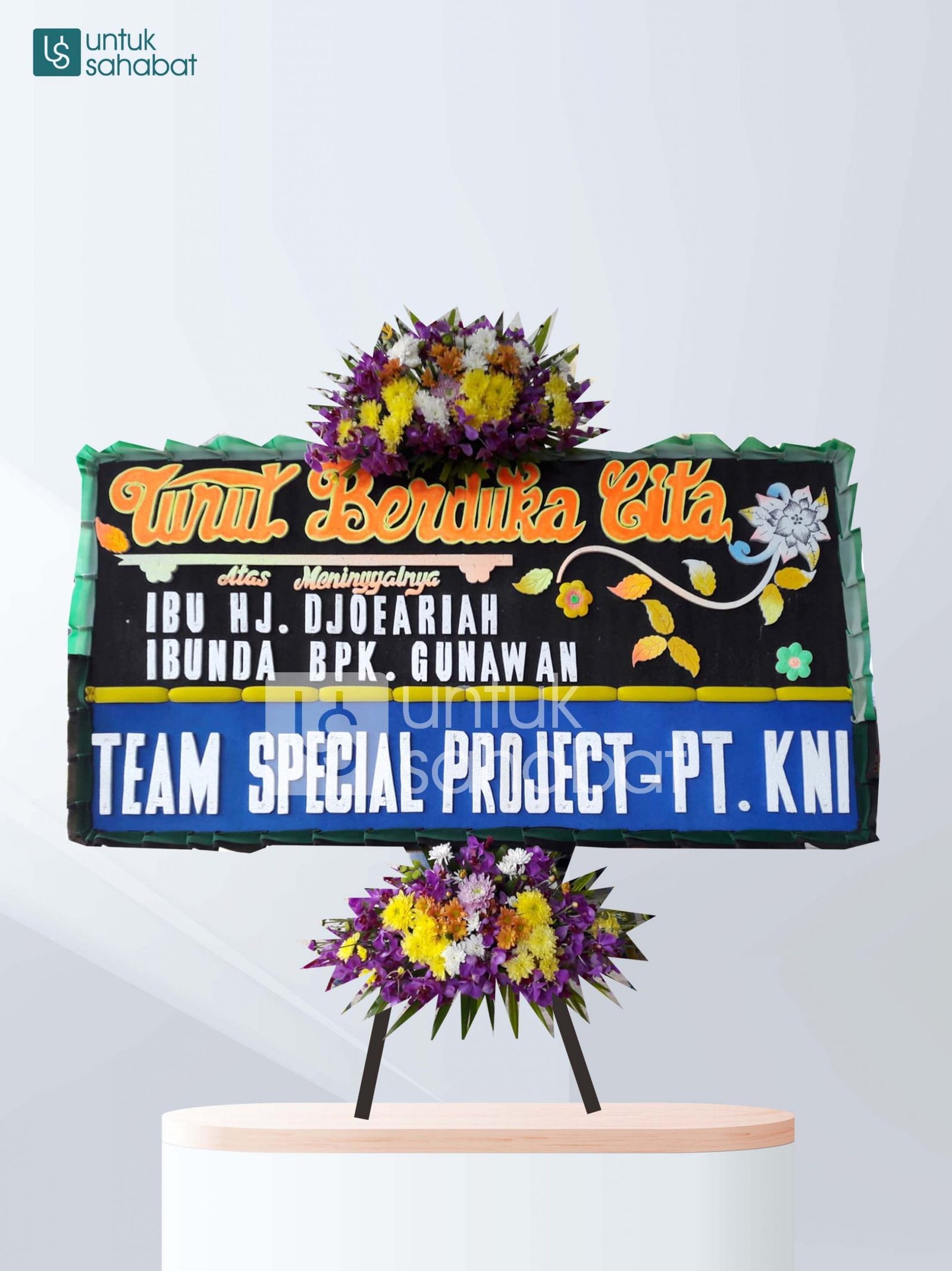 Karangan Bunga Dukacita Palembang 02