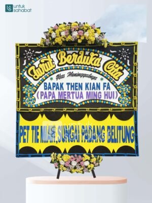 Karangan Bunga Dukacita Pangkal Pinang 06