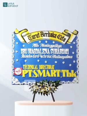 Karangan Bunga Dukacita Pare 01