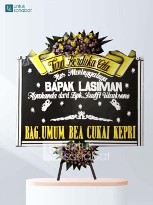 Karangan Bunga Dukacita Pare 03