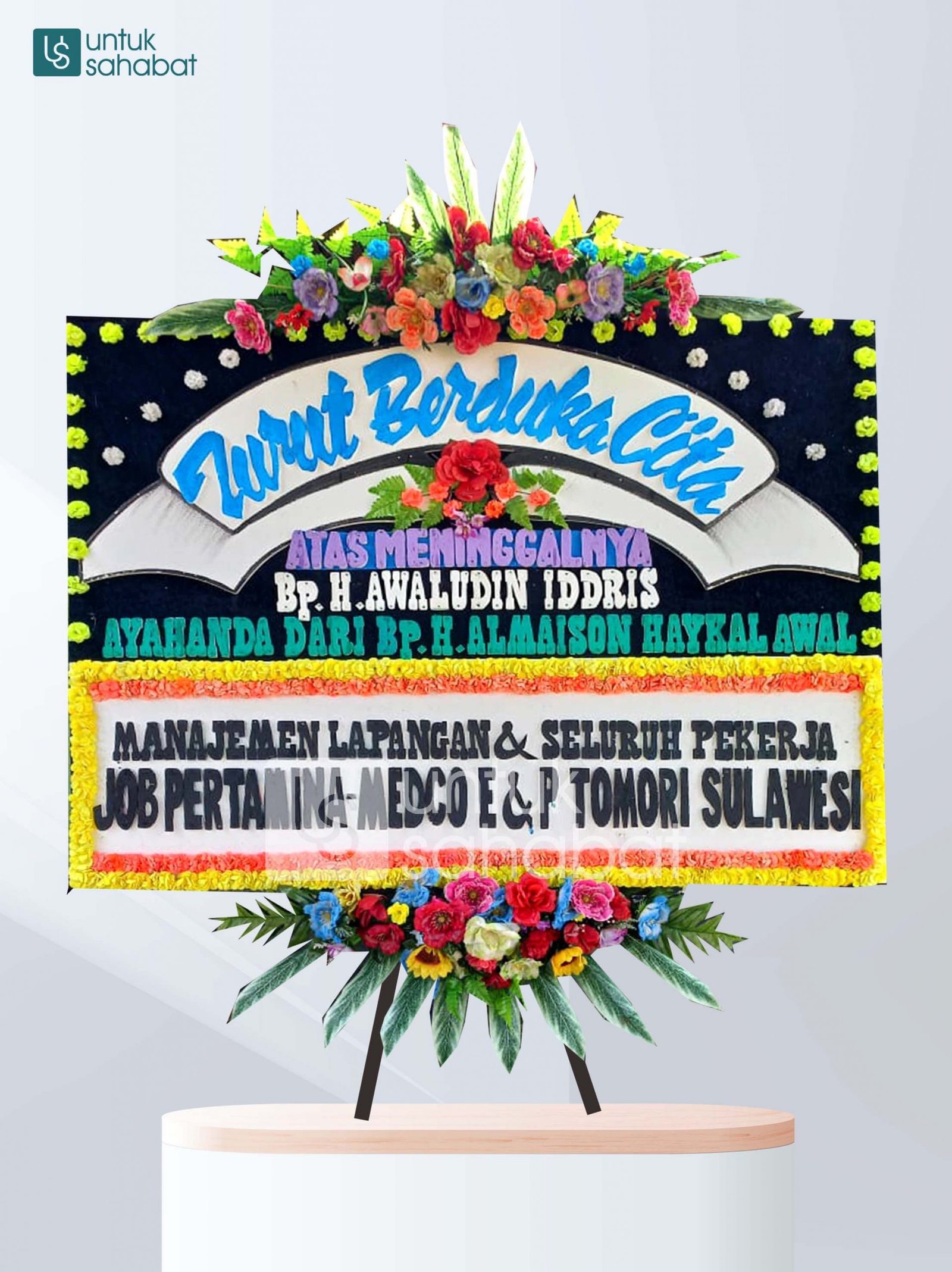 Karangan Bunga Dukacita Pekanbaru Riau 03