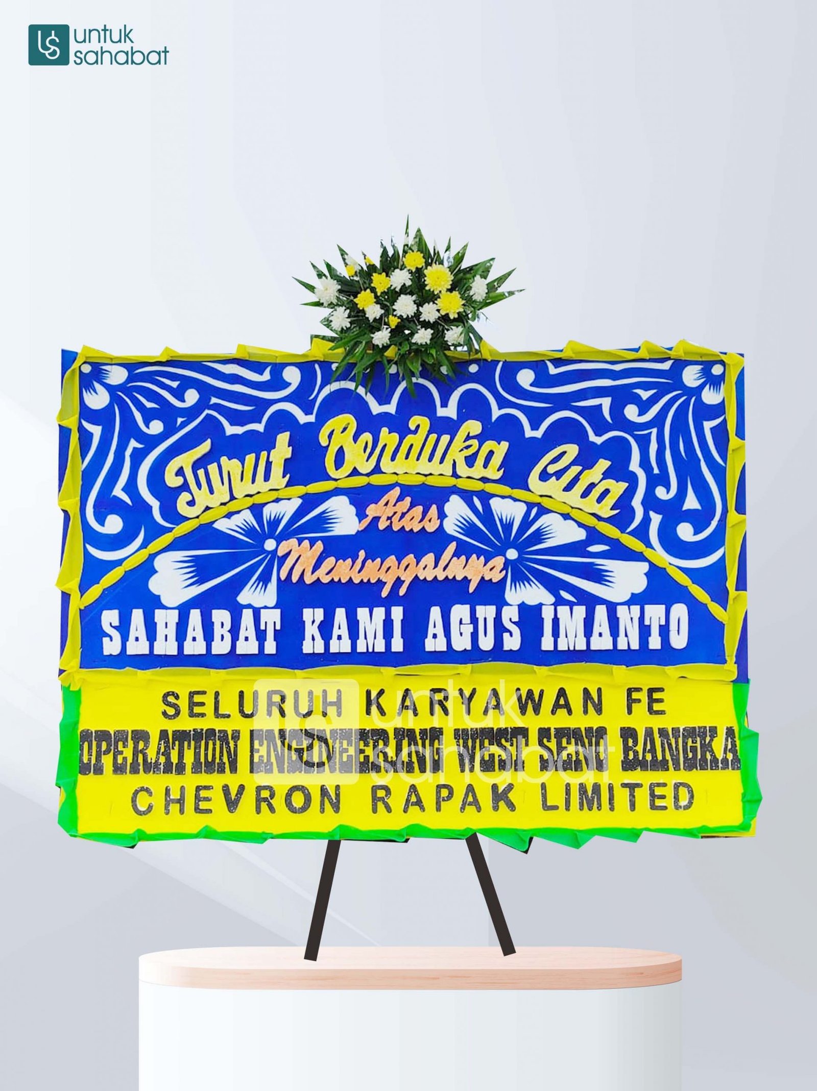 Karangan Bunga Dukacita Pontianak 01