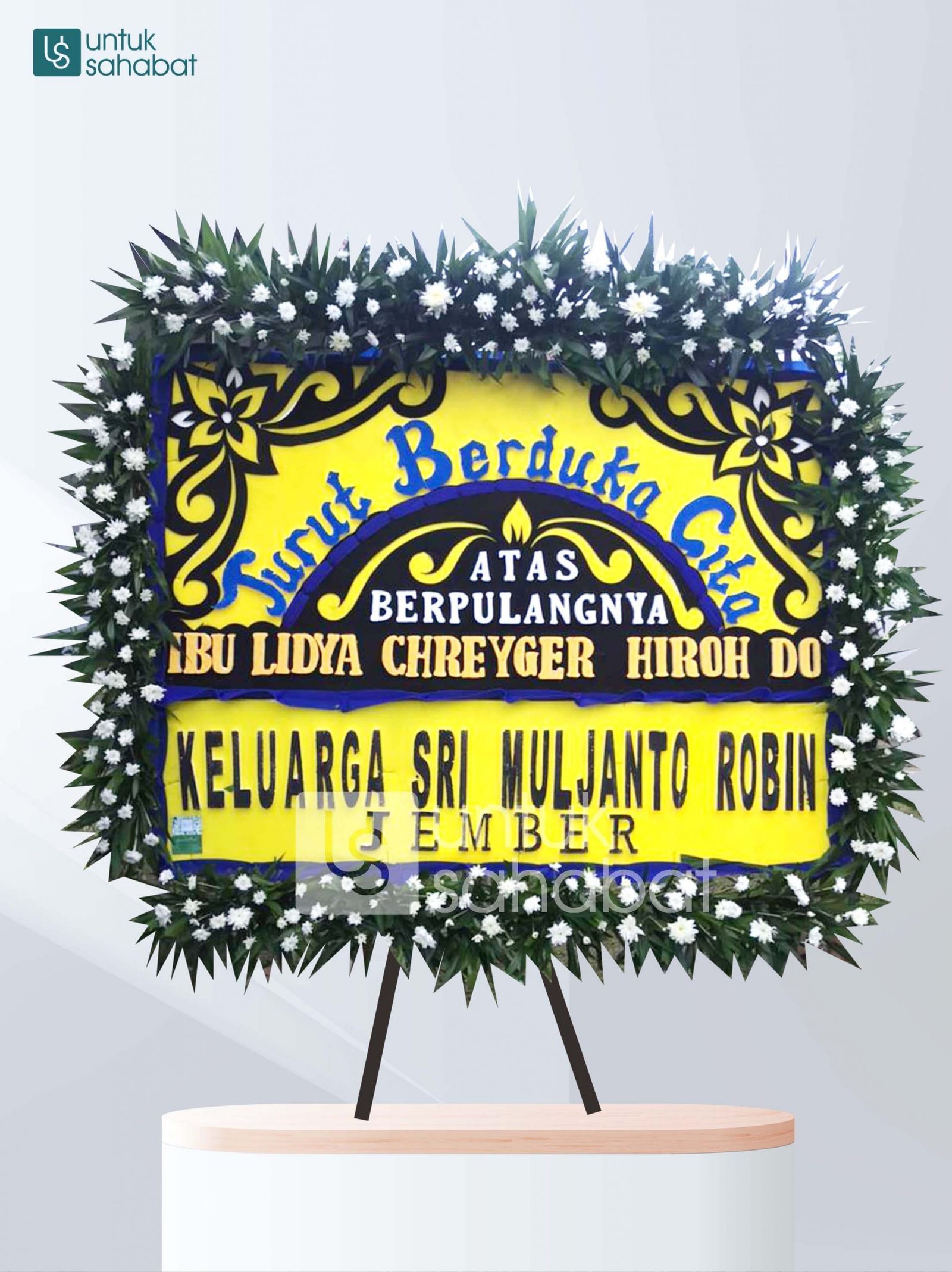 Karangan Bunga Dukacita Pontianak 04