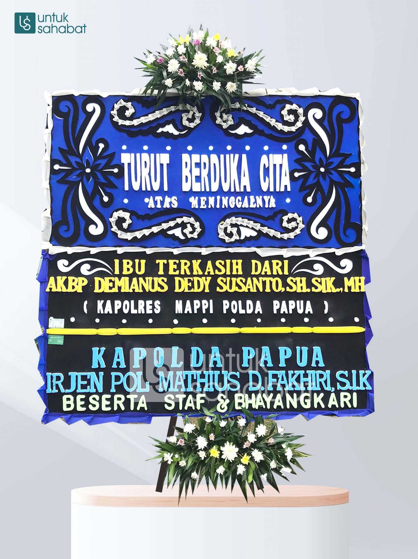 Karangan Bunga Dukacita Pontianak 05