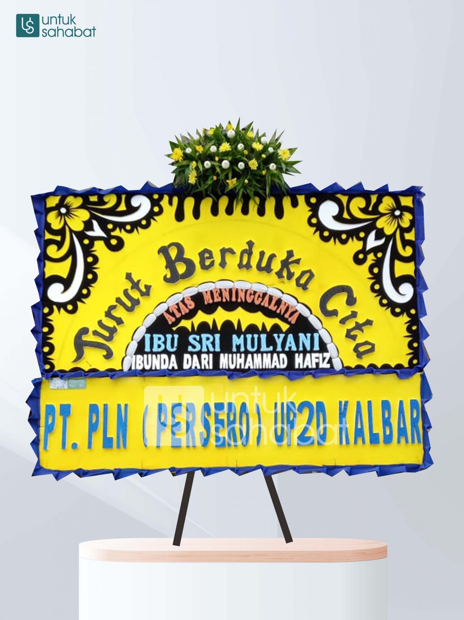 Karangan Bunga Dukacita Pontianak 08