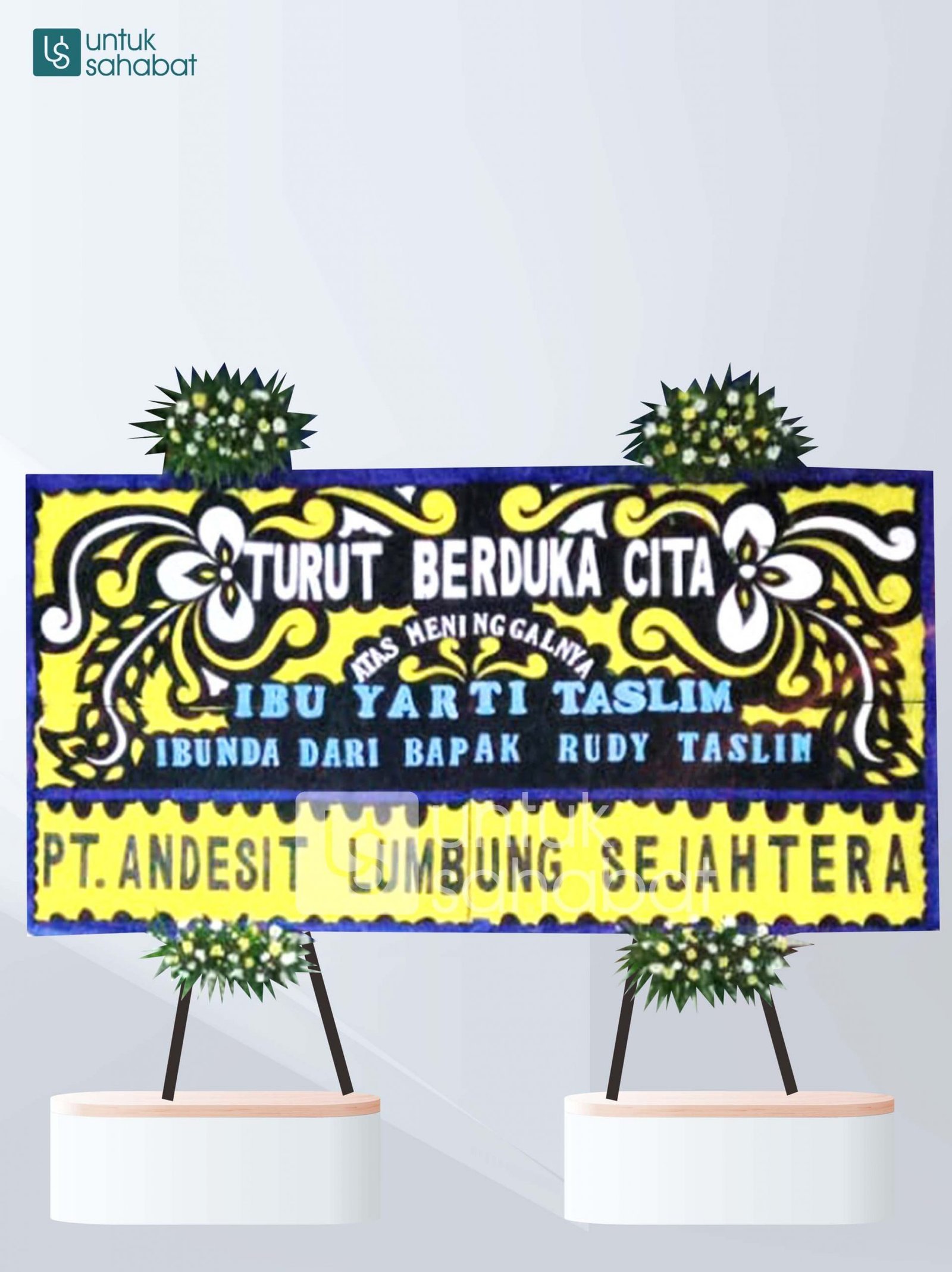 Karangan Bunga Dukacita Pontianak 09