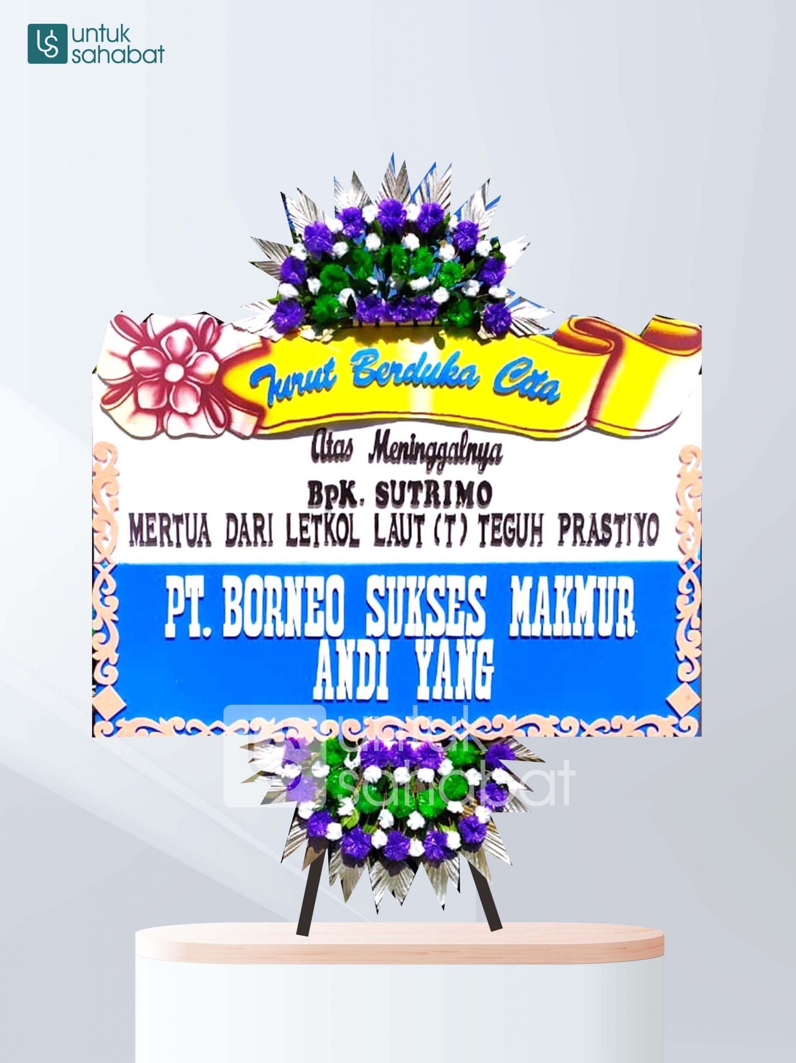 Karangan Bunga Dukacita Purworejo 08