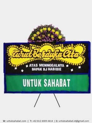 Karangan Bunga Papan Dukacita Murah