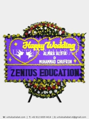 Karangan Bunga Wedding 02