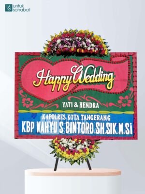 Karangan Bunga Wedding BSD 1