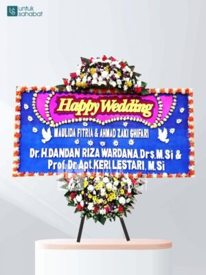 Karangan Bunga Wedding Bandung 01