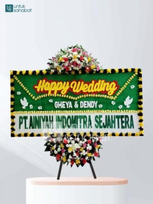 Karangan Bunga Wedding Bandung 04