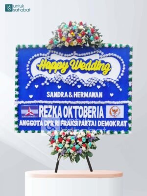 Karangan Bunga Wedding Bandung 08