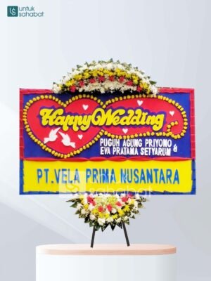 Karangan Bunga Wedding Bekasi 01