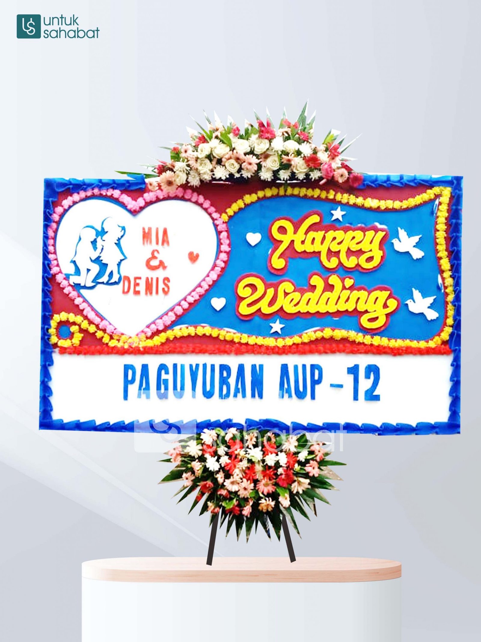 Karangan Bunga Wedding Bekasi 02