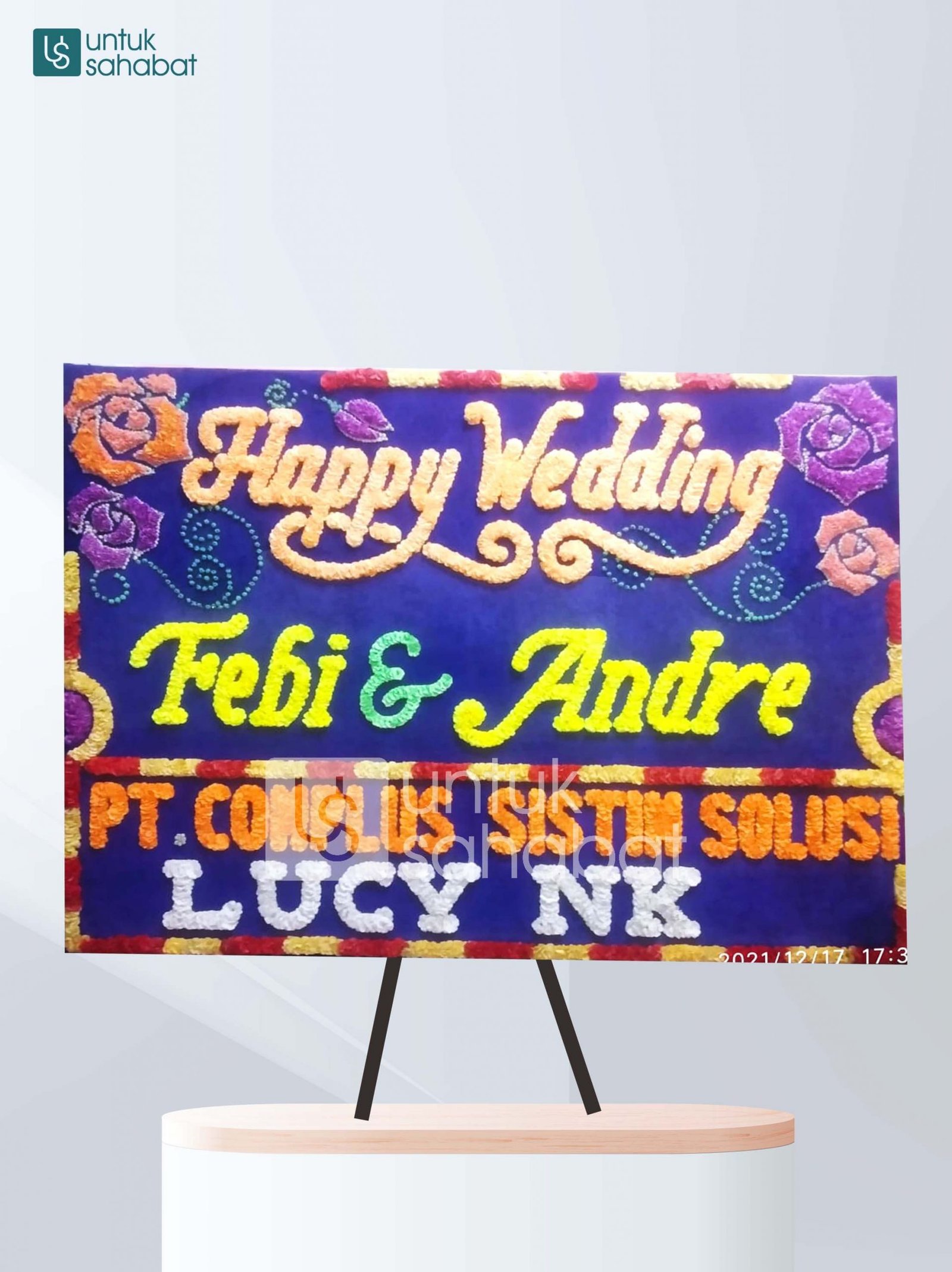Karangan Bunga Wedding Bengkulu 04