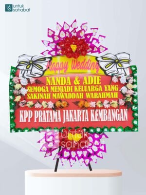 Karangan Bunga Wedding Blora 01