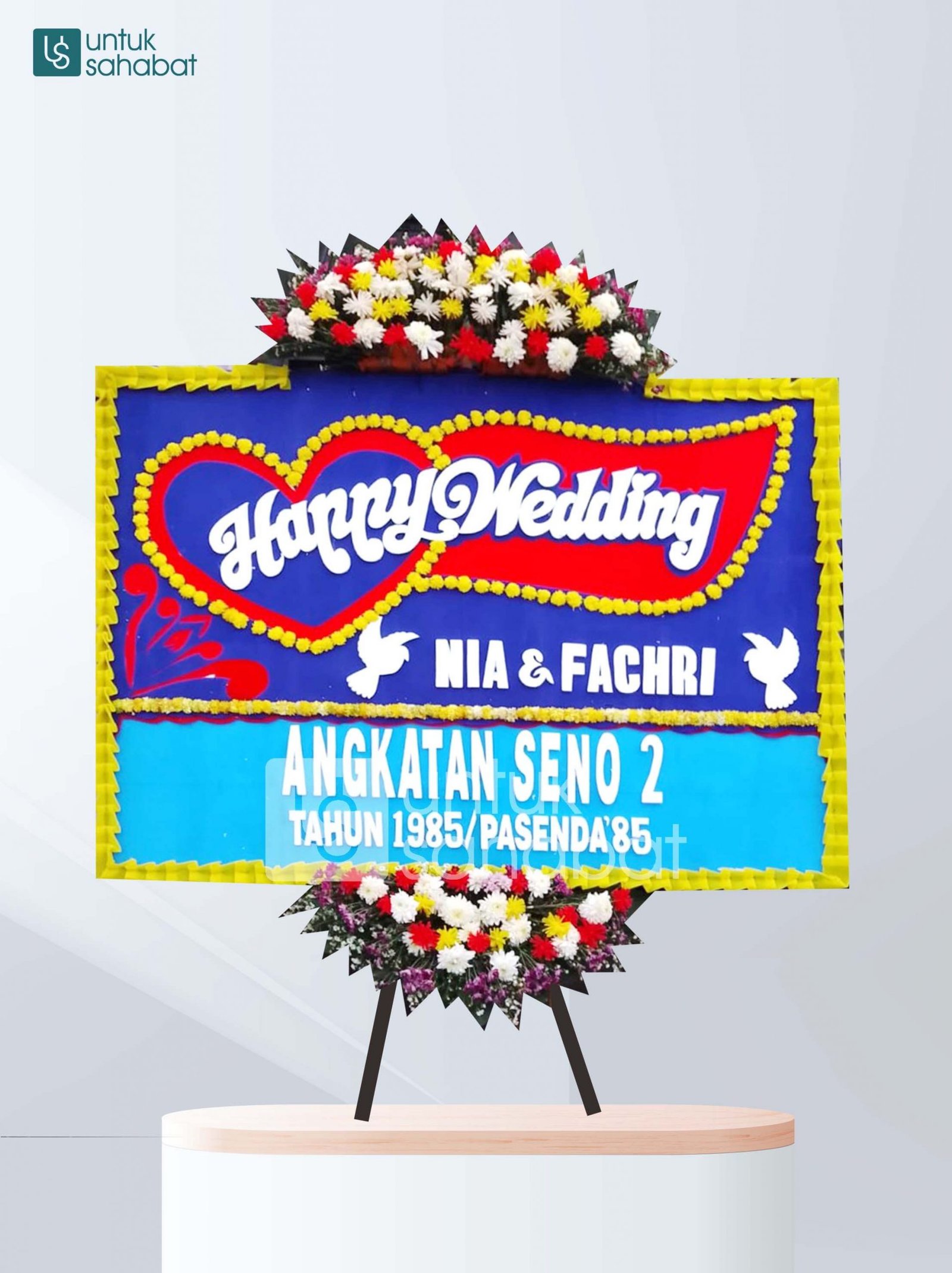 Karangan Bunga Wedding Bogor 01