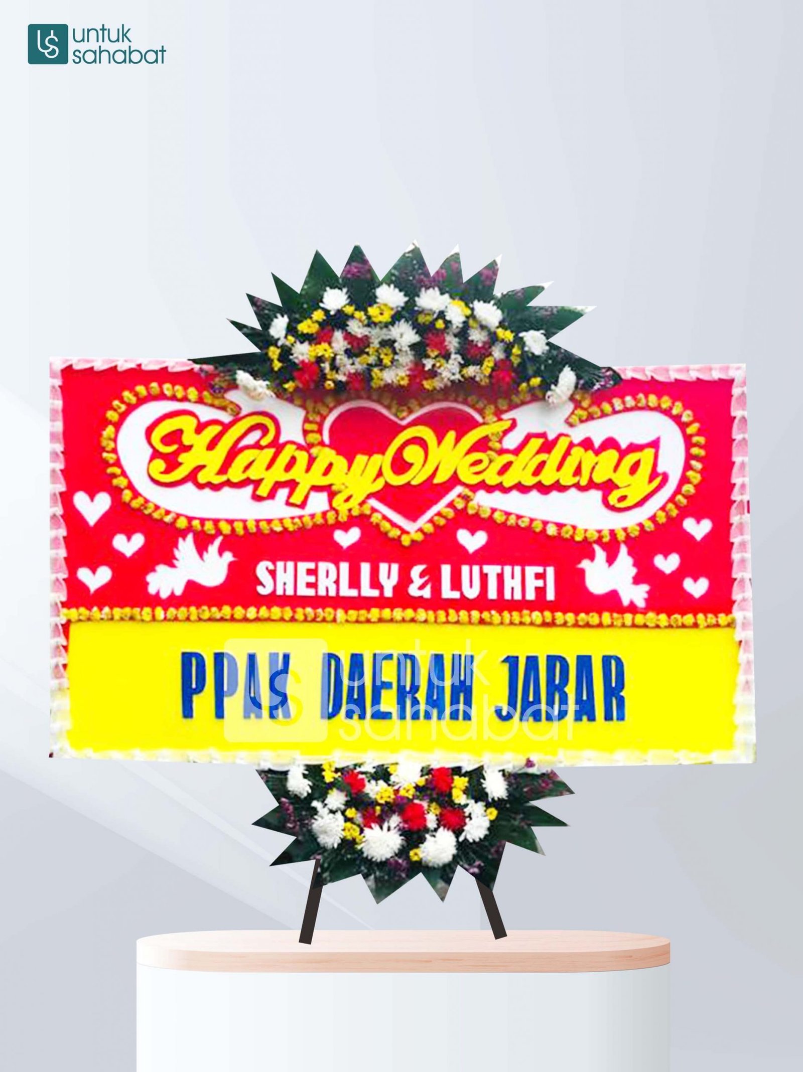 Karangan Bunga Wedding Bogor 06