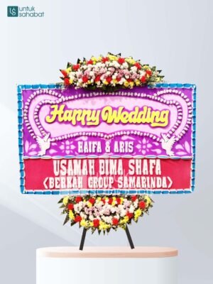 Karangan Bunga Wedding Bogor 07