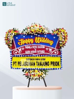 Karangan Bunga Wedding Cianjur 03