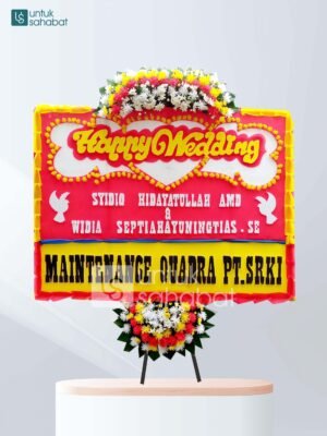 Karangan Bunga Wedding Cikarang 01